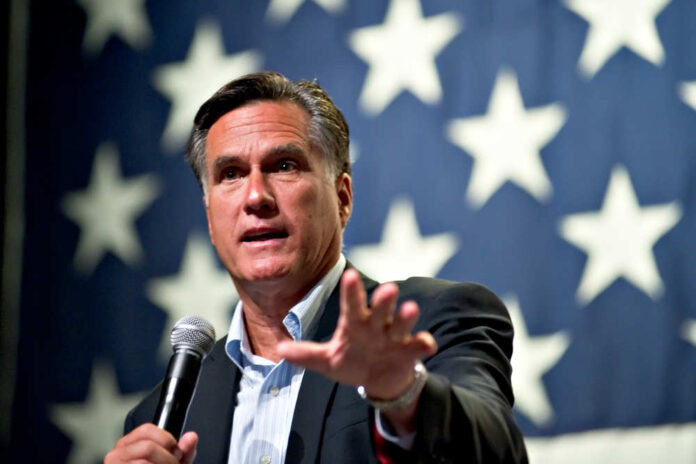 Mesa,,Az,-,June,4:,Former,Massachusetts,Governor,Mitt,Romney