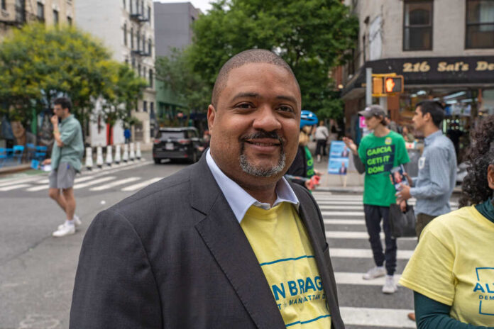 New,York,,Ny,Â,June,12:,Alvin,Bragg,Campaigns,Outside