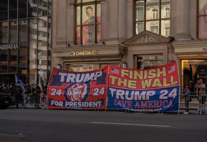New,York,City,,Ny,Usa,April,3,,2023,Trump,Supporters
