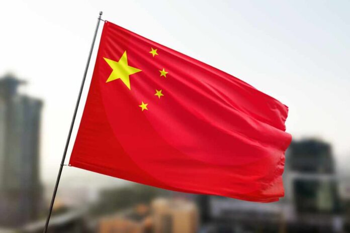 Floating,China,Flag,,Flag,Of,China