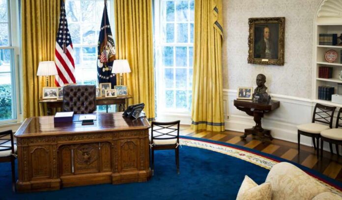 The,Oval,Office,Of,The,White,House,In,Washington,,D.c.,