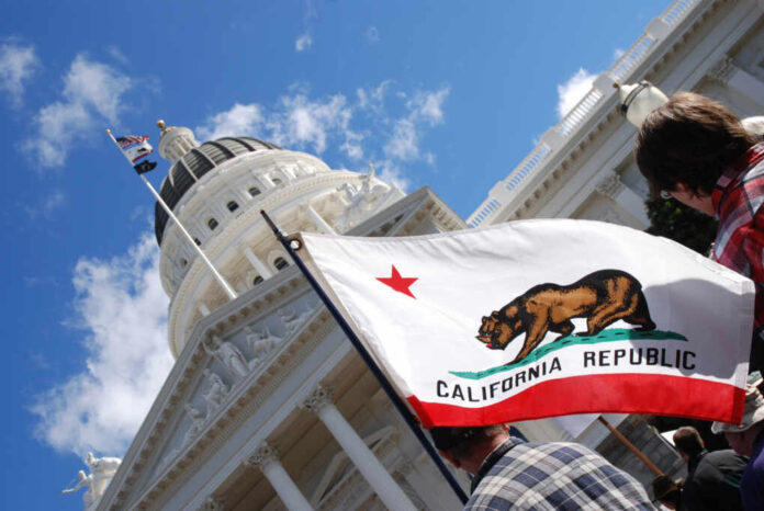 Sacramento,,California,,Usa,-,February,26,,2011:,Labor,Union,Supporter