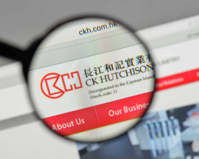 Milan,,Italy,-,August,10,,2017:,Ck,Hutchison,Holdings,Logo