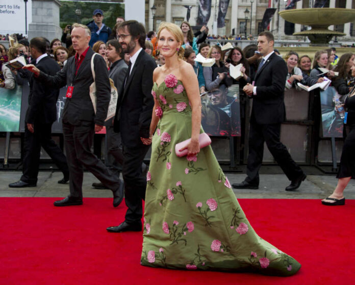 Jk,Rowling,Arriving,For,The,World,Premiere,Of,'harry,Potter