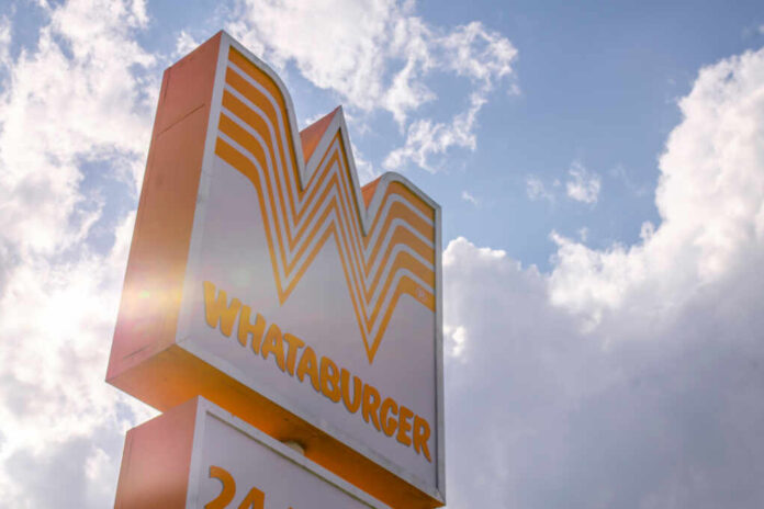Austin,,Texas,-,June,16,2019:,Whataburger,Fast,Food,Restaurant