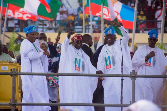 Nigeria's,President,Elect,Bola,Ahmed,Tinubu,,Alongside,Governor,Of,Lagos