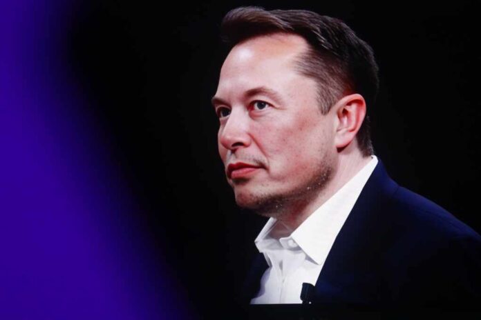 Elon,Musk,Is,A,Businessman,Leading,Tesla,,Spacex,,And,X.