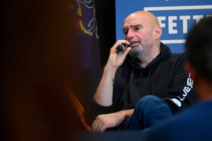 Democratic,Nominee,For,The,Vacant,U.s.,Senate,John,Fetterman,Takes