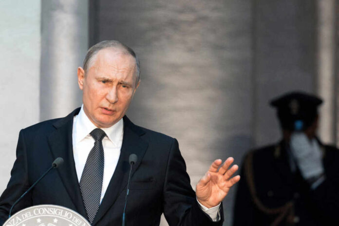 Rome,,Italy,-,July,04,,2019:,Vladimir,Putin,,Russia's,President,