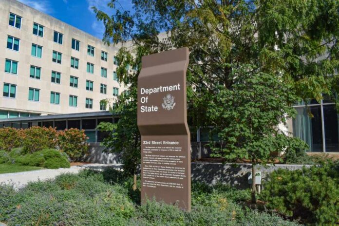 Washington,,Dc,,Usa,-,October,25,,2021:,Brown,U.s.,Department