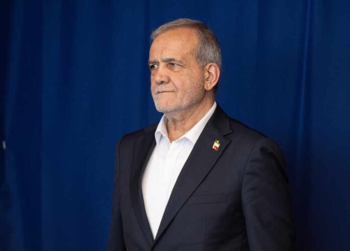 New,York,,Usa,-,September,25,,2025:,Iran's,President,Masoud