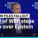 World Economic Forum head Børge Brende steps down following pressure over Epstein links