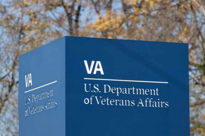 Sign for the U.S. Department of Veterans Affairs