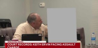 Censured school board member Keith Ervin charged with assault