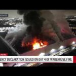 Fire Rages, LA Gasping — Action Comes Late Emergency declaration issued on Day 4 of Boyle Heights warehouse fire