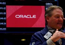 Oracle shares fall as soaring AI spending rattles investors