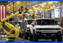 GM lays off 1,000 workers and adds robots to its assembly line