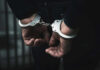 SF Cop Shot by Parolee Hours After Armed Robbery Hands in handcuffs behind the back