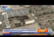 Boyle Heights warehouse seeks rebuild permit amid rotting food, swarming flies