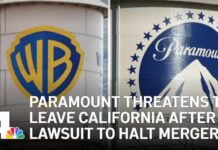 Blue States Defy DOJ — Hollywood on Trial Can California block Paramount-Warner Bros. merger?
