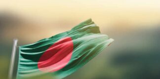 Bangladesh DROWNS — Aid Can’t Keep Up Flag of Bangladesh waving in the wind