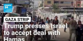 Donald Trump presses Israel to accept deal with Hamas • FRANCE 24 English