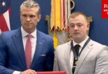 JUST IN: Secretary Of War Pete Hegseth Hosts Ceremony To Honor Marines With Upgraded Valor Awards