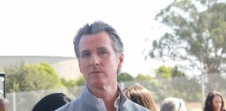 man in gray coat at an outdoor event