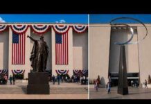 Museum Showdown: Washington vs. Infinity Trump says Smithsonian should replace 'Infinity' sculpture with 30-foot statue of George Washington